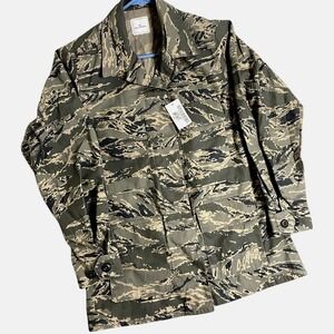 Propper Air Force Camo Utility Coat Women 6R Digital Tiger Stripe ABU Jacket